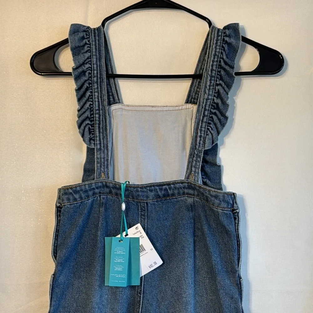 ABEL & LULA DENIM DENIM ROMPER . Kids 6 yrs